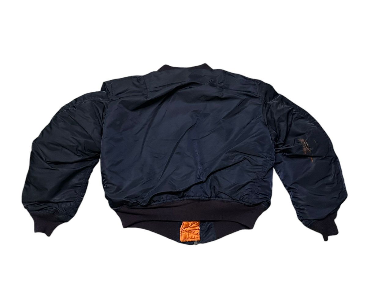 Vintage Vintage 80s USAF reversible bomber jacket Size US L / EU 52-54 / 3 - 7 Thumbnail
