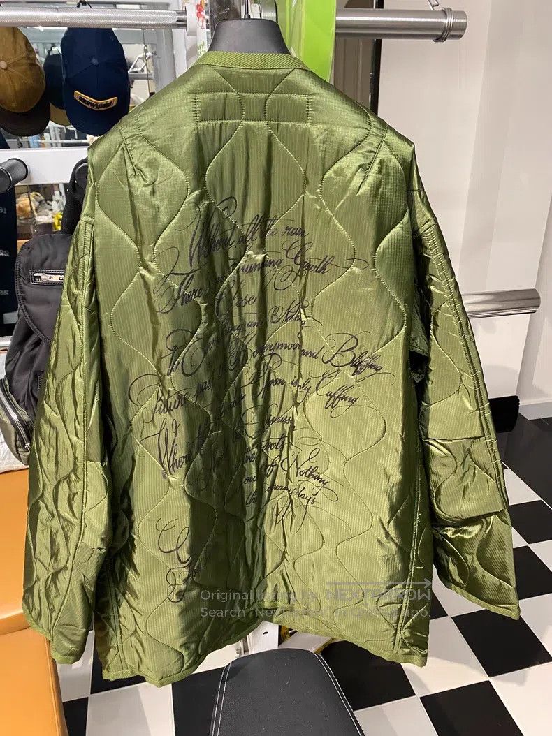 Junya Watanabe Junya Watanabe Military Green Ripstop Padded Jacket Size US L / EU 52-54 / 3 - 3 Thumbnail