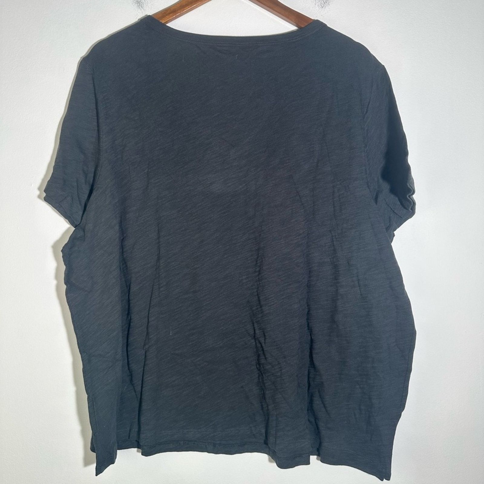 Old Navy Old Navy Grey Boxy Short Sleeve T-Shirt Size XXL / US 16-18 / IT 52-54 - 3 Thumbnail