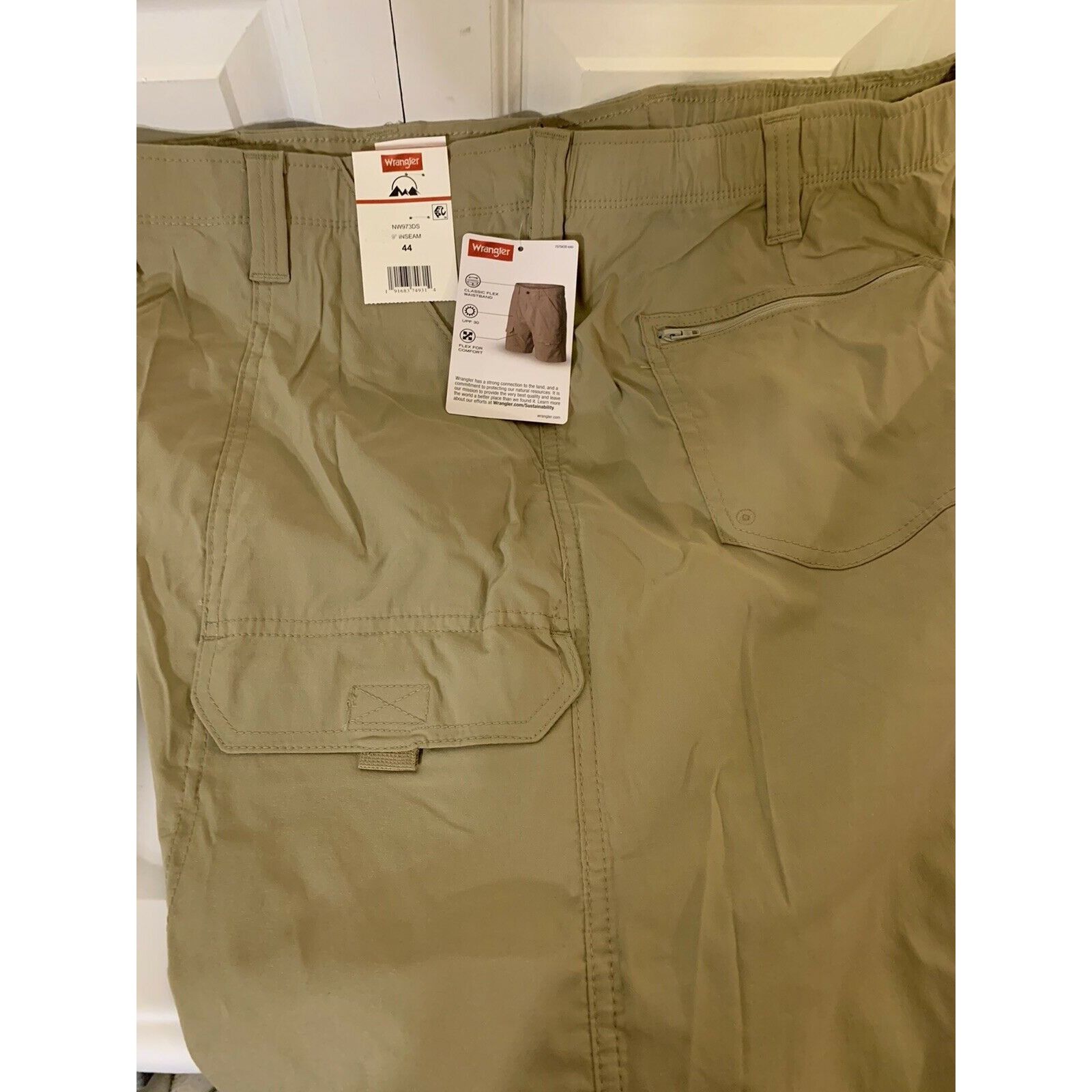 Wrangler New Wrangler Hiker Men’s Sz 44 Shorts Khaki NWT Size US 44 / EU 60 - 7 Thumbnail