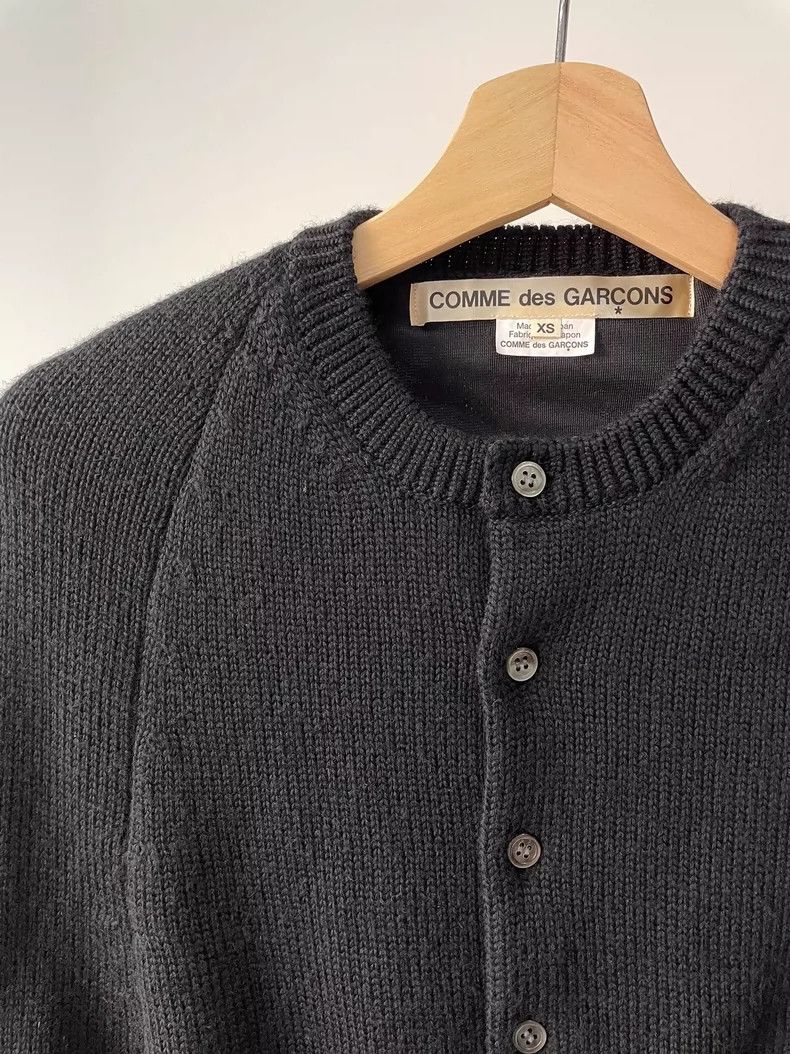 Comme des Garcons Comme Des Garcons Black Knitwear Cape Size XS / US 0-2 / IT 36-38 - 3 Thumbnail