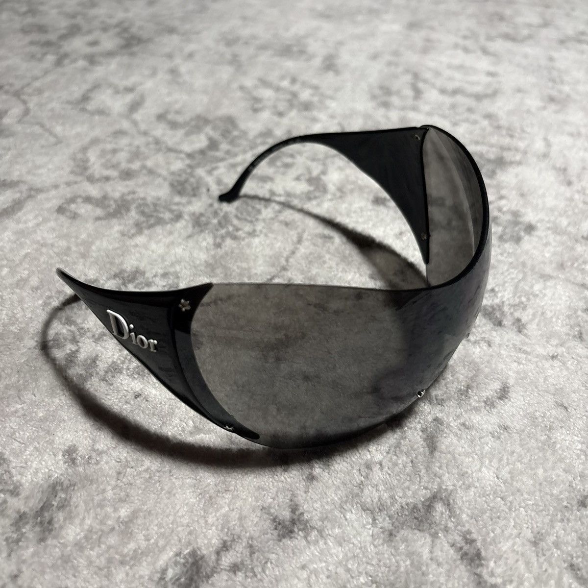 Dior Dior by Galliano 2003 Ski 1 Glasses Black & White Size ONE SIZE - 1 Thumbnail