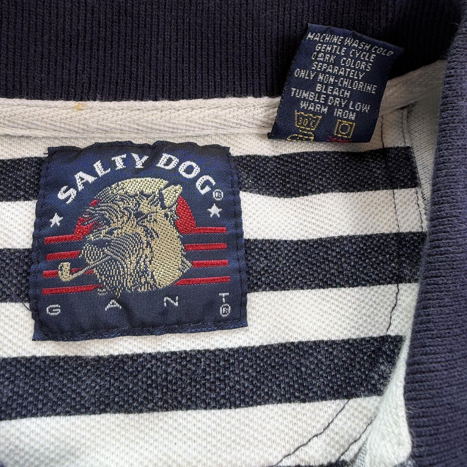 Other Vintage 90s Salty Dog Sailing Polo Shirt Mens M Yacht Boat Size US M / EU 48-50 / 2 - 5 Thumbnail