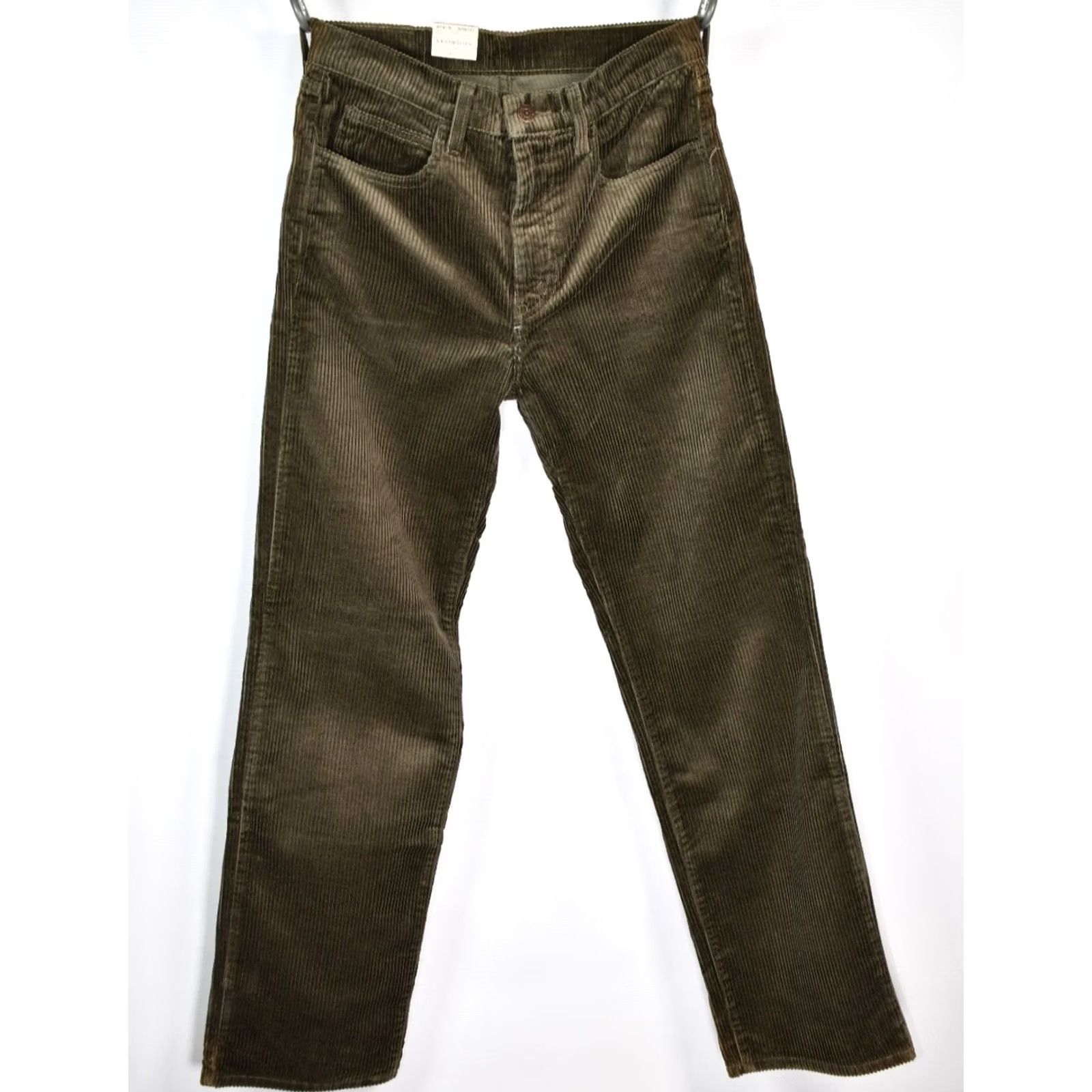 Levi's VINTAGE Levi's 520 Relaxed Straight Cord Dark Olive Green Men's Pants W30 L32 Size US 30 / EU 46 - 2 Thumbnail