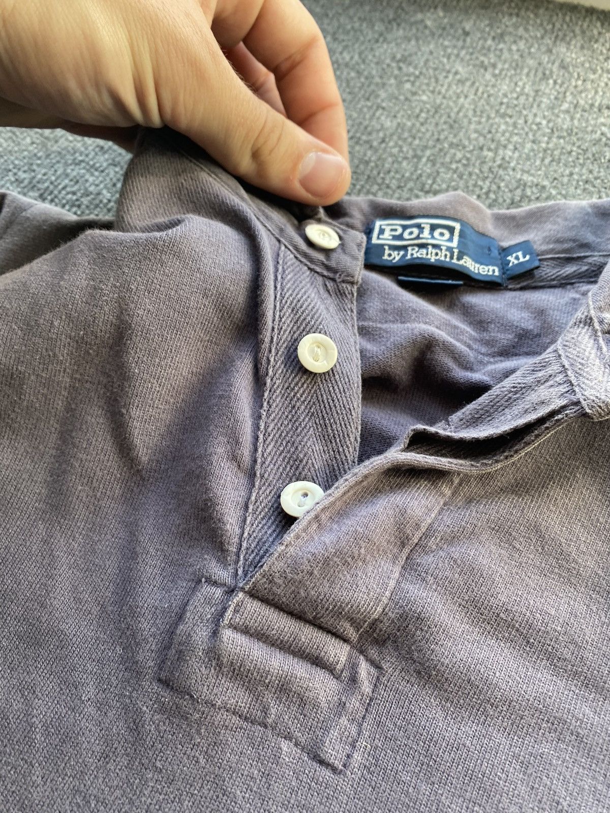Polo Ralph Lauren 🔥Vntg Ralph Lauren Polo rugby sun faded long sleeve Size US XL / EU 56 / 4 - 4 Thumbnail