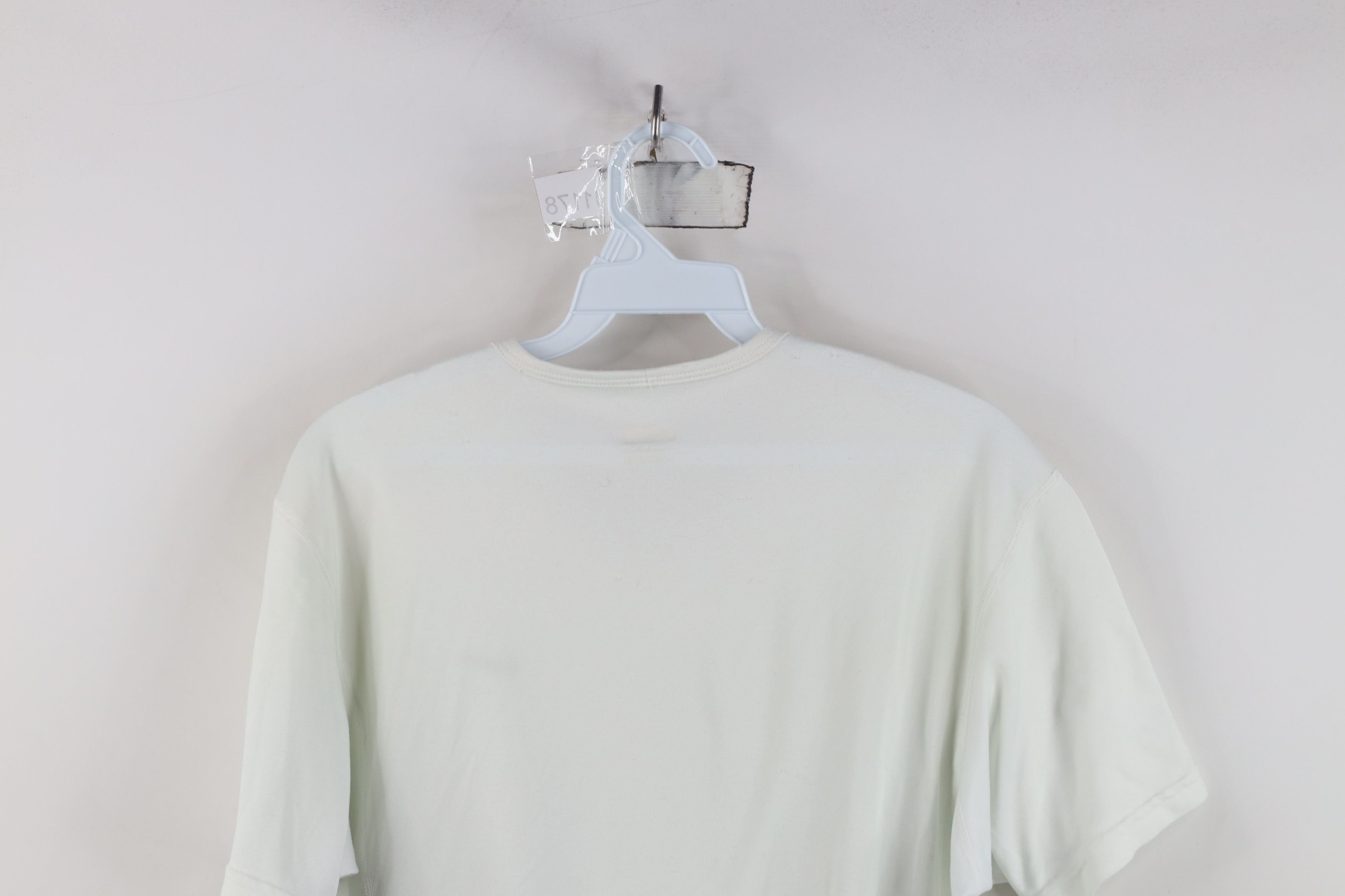 Nike Vintage Nike Travis Scott Mini Swoosh Knit T-Shirt White Size US S / EU 44-46 / 1 - 12 Thumbnail