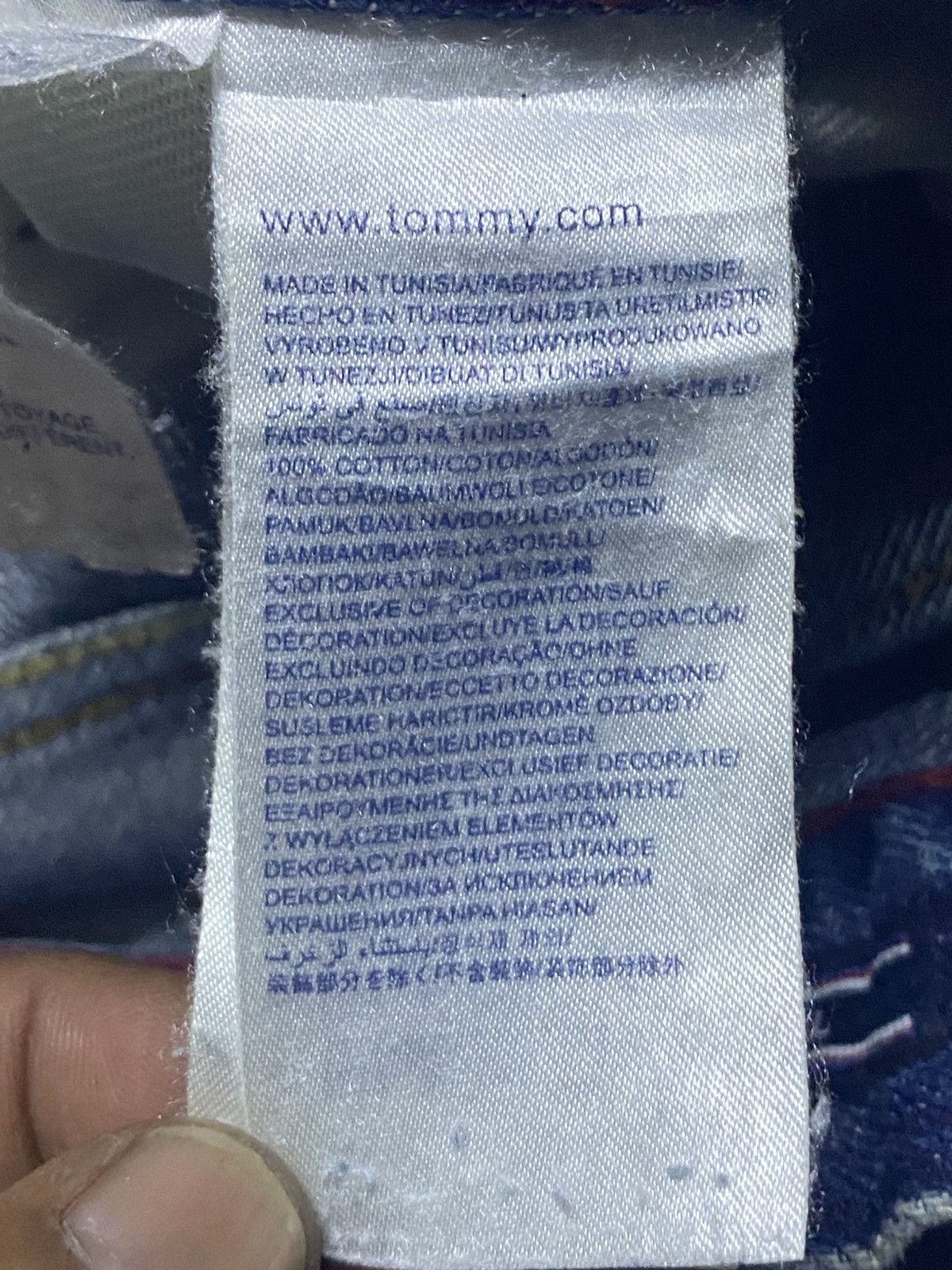 Tommy Hilfiger Tommy Hilfiger Blue Wash Loose Jeans Size US 32 / EU 48 - 17 Thumbnail