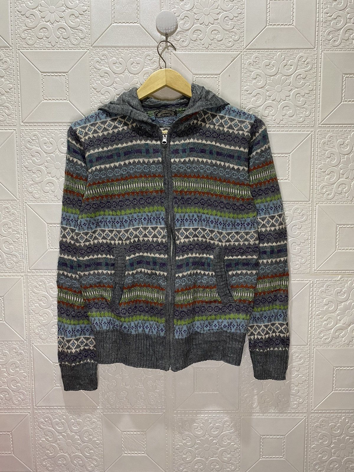If Six Was Nine × Japanese Brand × Vintage Vintage 291295 = Homme Navajo Sweatshirt Size S / US 4 / IT 40 - 1 Thumbnail