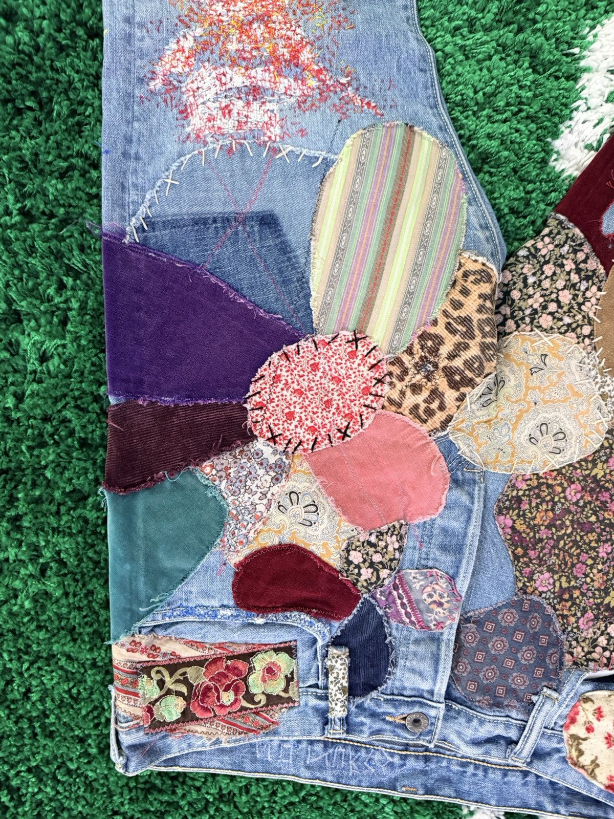 Kapital Kapital hippie patchwork denim Size US 36 / EU 52 - 3 Thumbnail