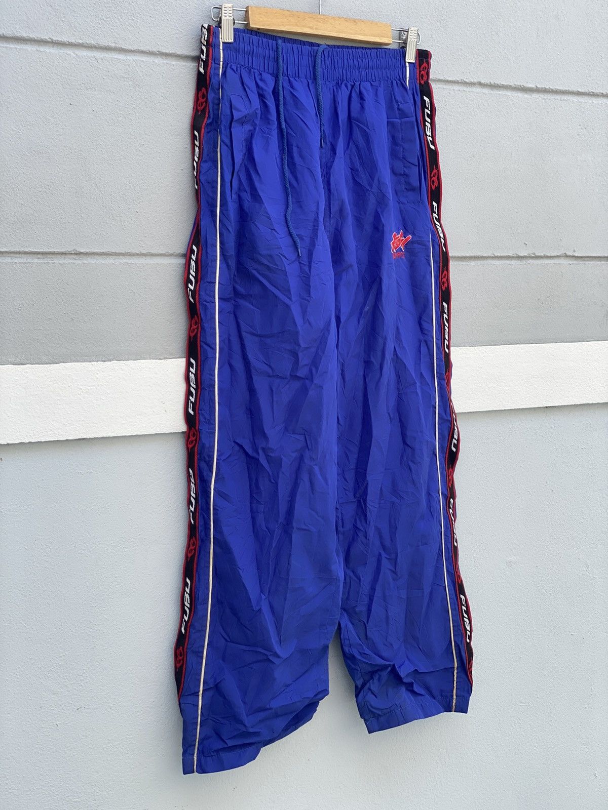Fubu 🔥 Vintage FUBU Tracksuit Pants | Y2K 90s Streetwear Size US 29 - 2 Thumbnail