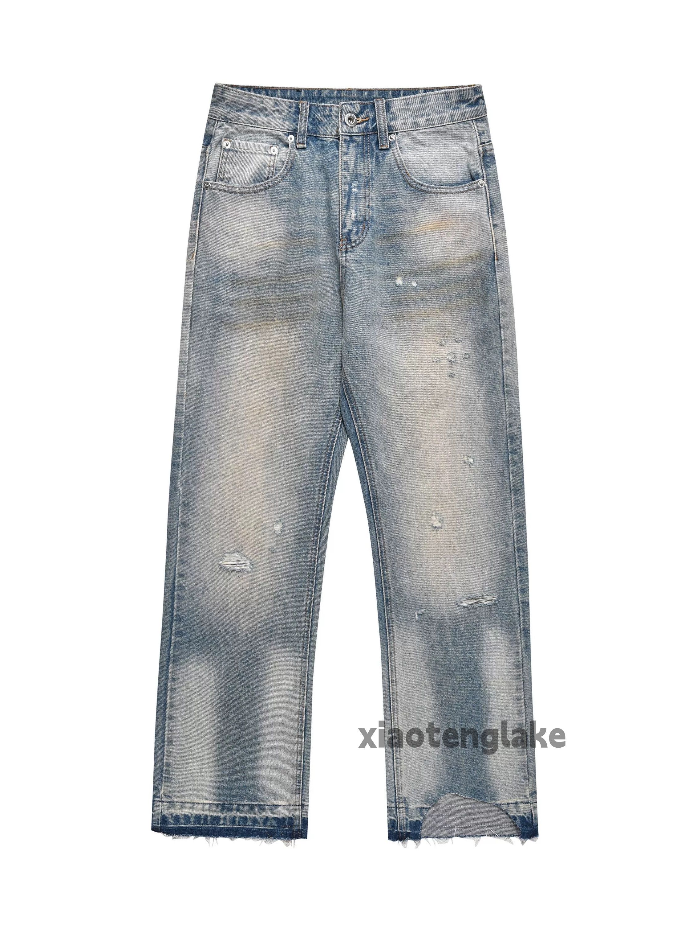 Jean otl acne ourlegacy style damaged rusty stain ripped jeans Size US 30 / EU 46 - 6 Thumbnail