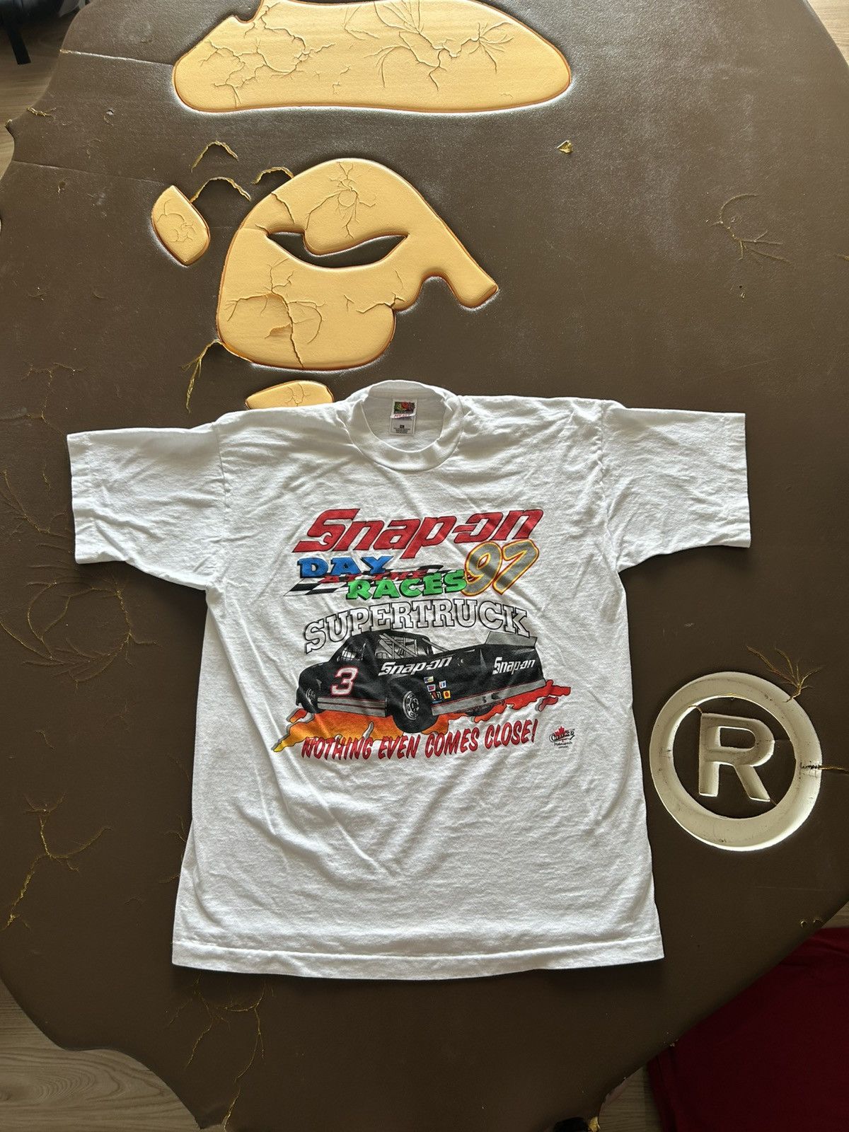 NASCAR Vintage 97 Dale Earnhardt Nascar Racing Tee White Size US XL / EU 56 / 4 - 1 Thumbnail