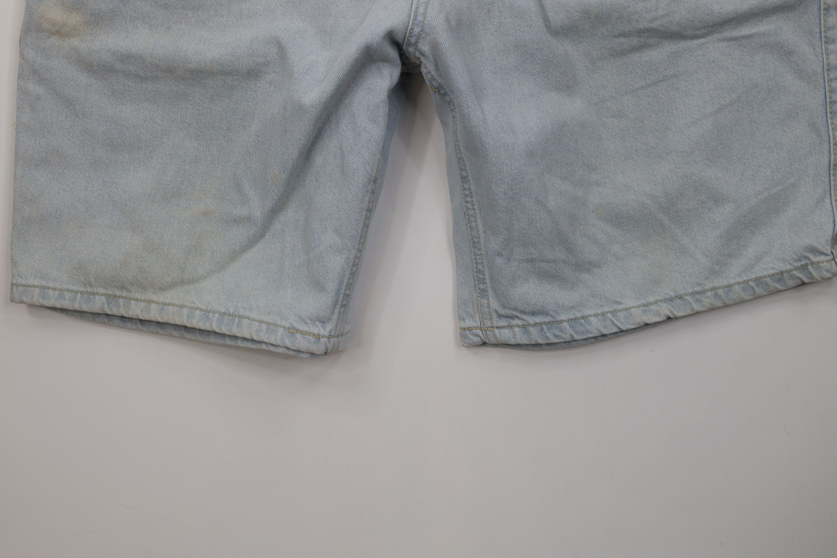 Vintage Vintage 90s Streetwear Relaxed Fit Above Knee Denim Shorts Size US 36 / EU 52 - 4 Thumbnail