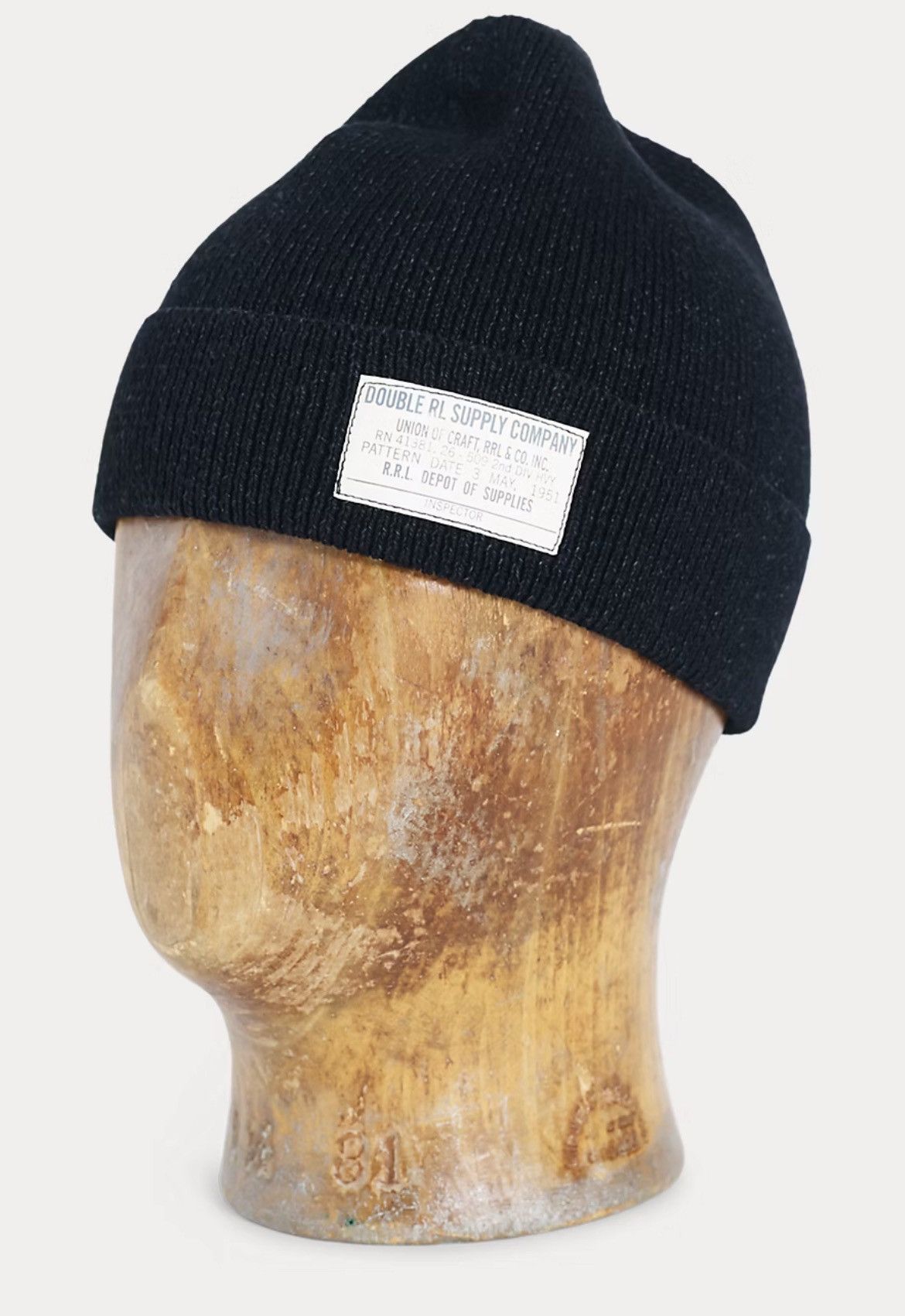 RRL Ralph Lauren Double Ralph Lauren Rib-Knit Cotton Watch Cap Size ONE SIZE - 6 Thumbnail