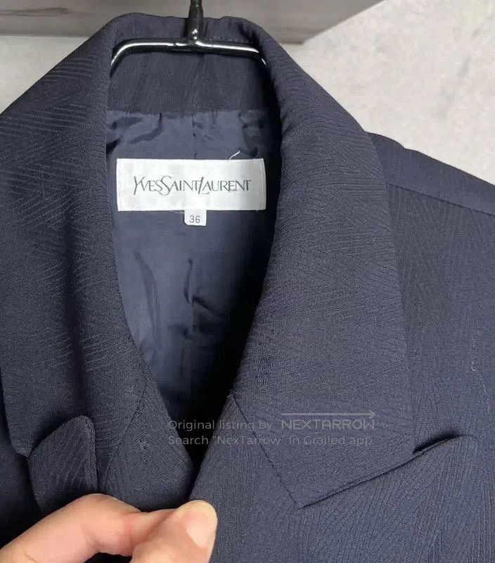 Other YSL Women's Navy Wool Cardigan . Size XXS / US 00 / IT 34 - 3 Thumbnail