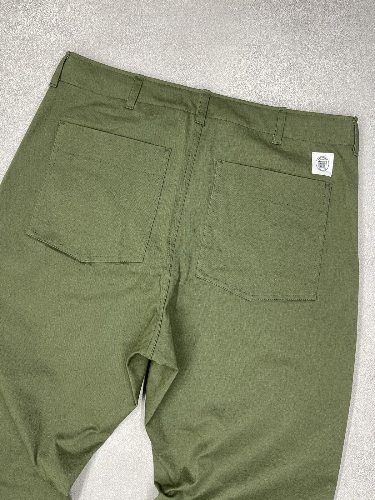 Mens Nanushka Cotton Pants Khaki Size 33 Designer