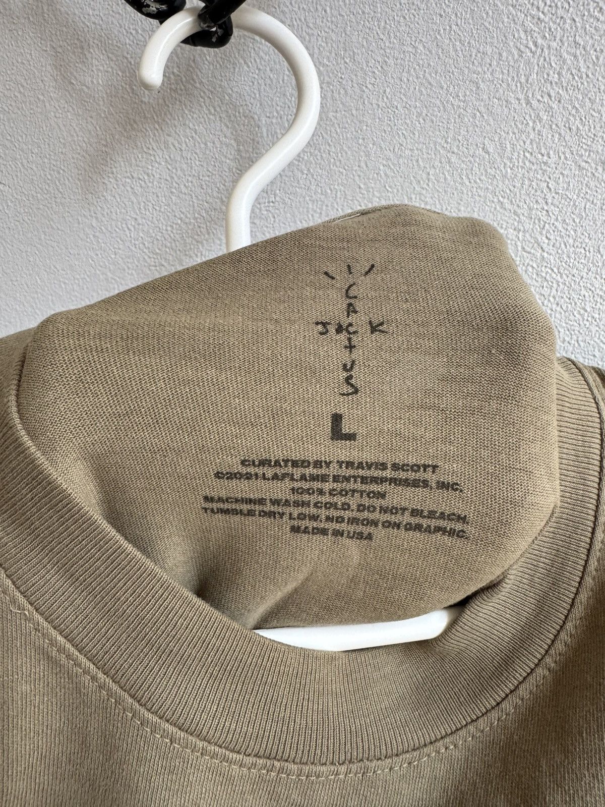 Travis Scott Travis Scott Utopia Cactus Jack T Shirt Tee For ID Magazine Size US L / EU 52-54 / 3 - 7 Thumbnail