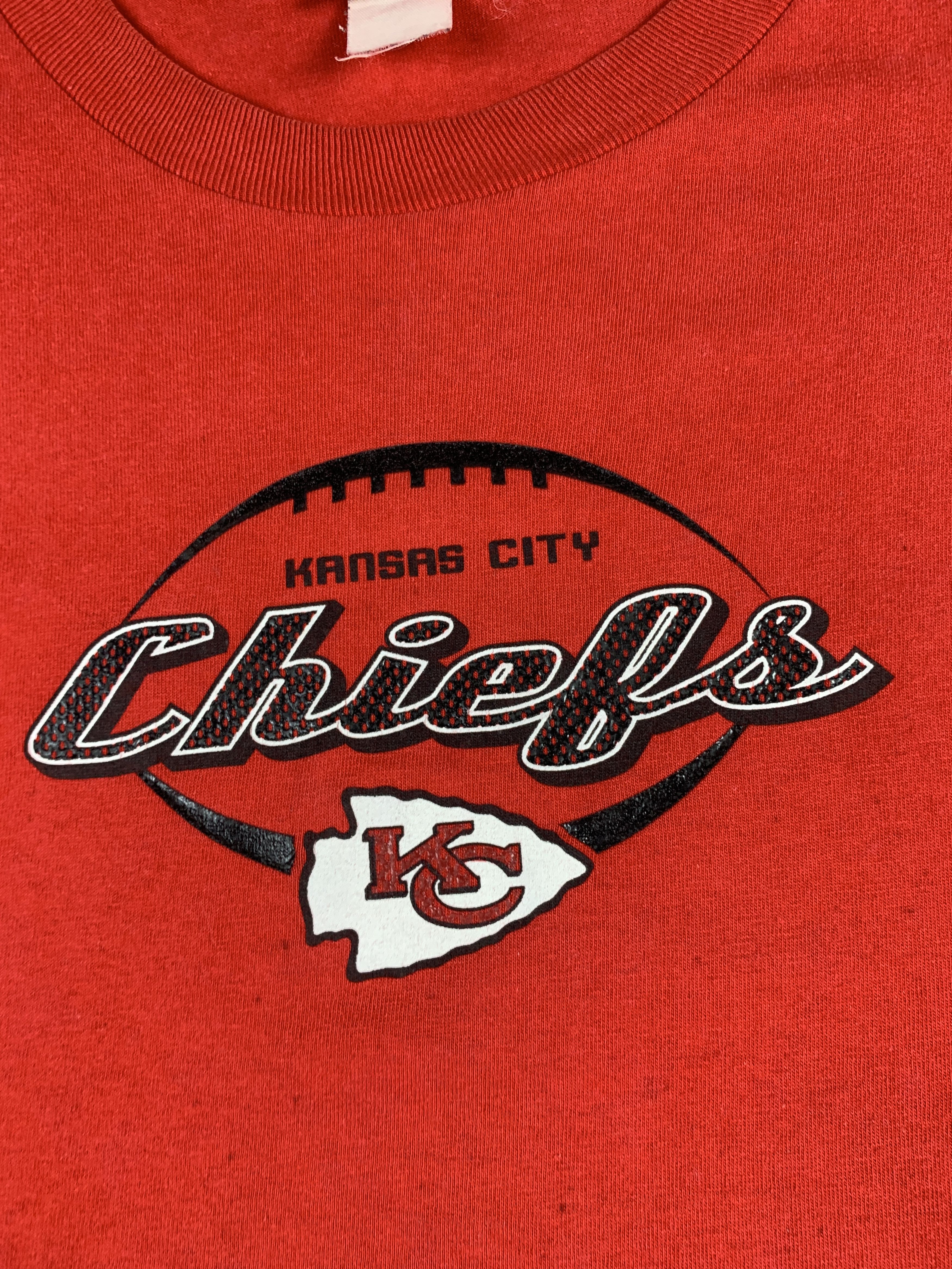 Lee 2000s Lee Kansas City Chiefs NFL Red Tee (L) Size US L / EU 52-54 / 3 - 2 Thumbnail