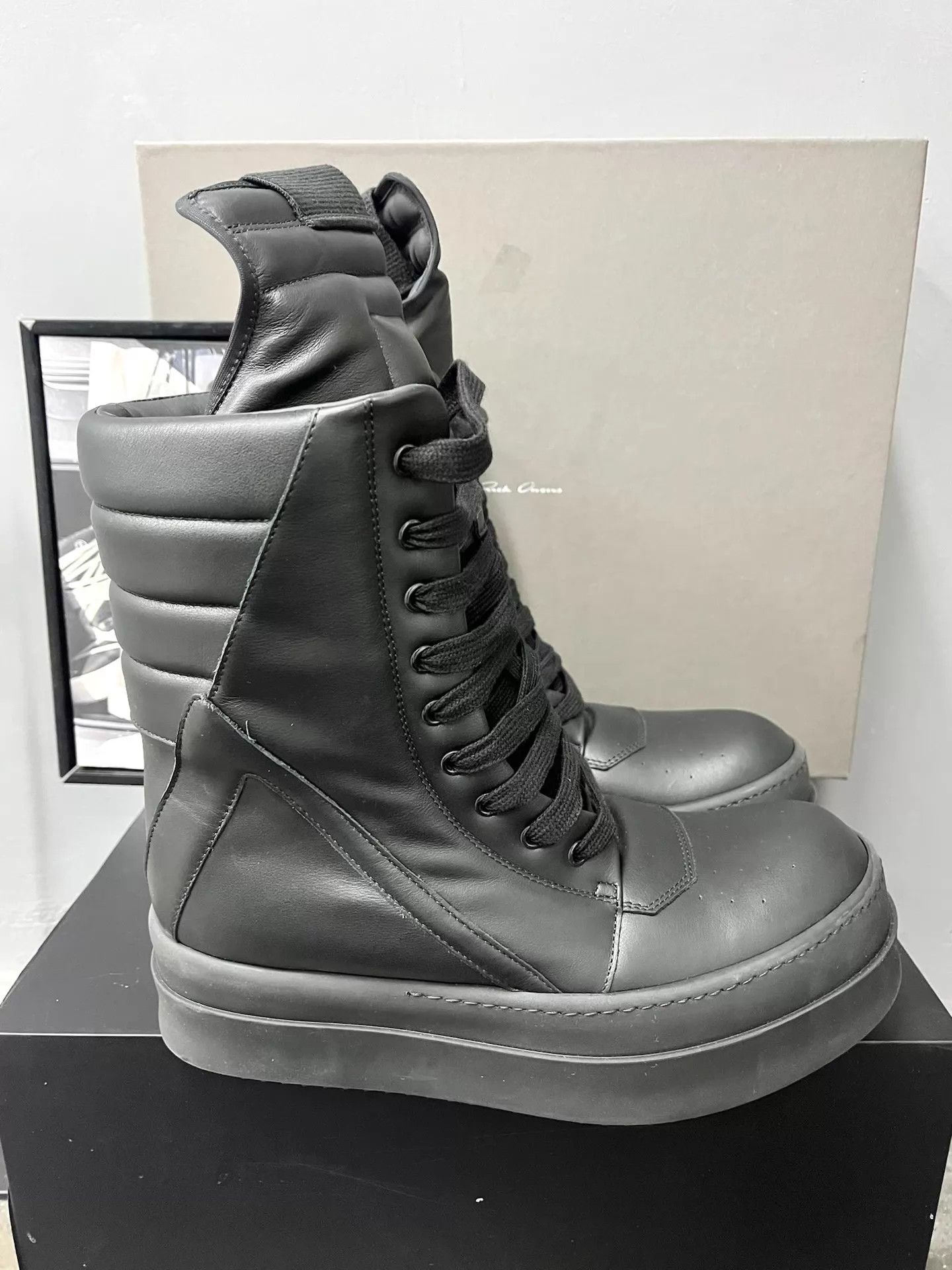 Rick Owens Rick Owens 25SS Oversized Triangle High Boots K34 Size US 7 / EU 40 - 2 Thumbnail