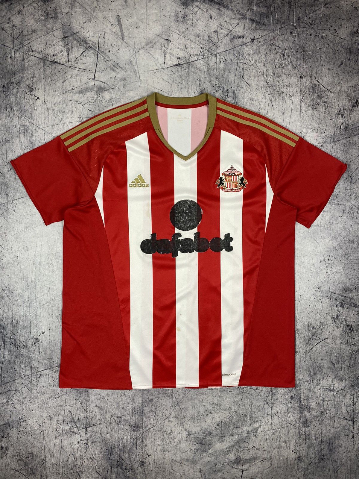 Adidas × Vintage Vintage Adidas SUNDERLAND F.C Soccer Jersey Size US XXL / EU 58 / 5 - 3 Thumbnail