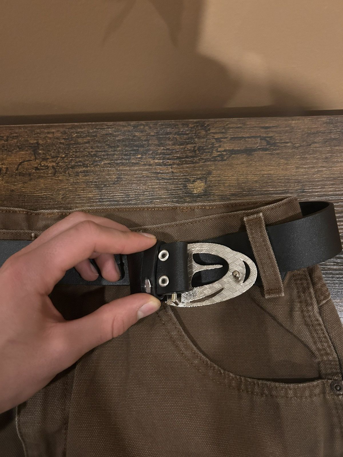 Other CUSTOM Y2K Black Belt Size ONE SIZE - 2 Thumbnail