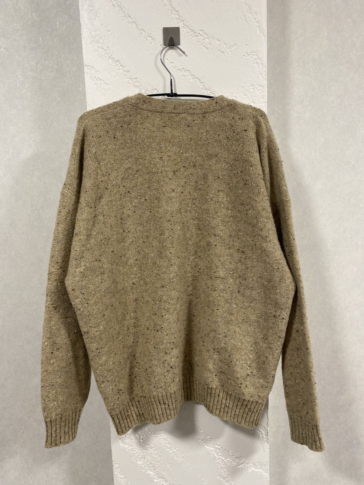 Burton Burtons Vintage Pure New Shetland Wool Oversized Cardigan M Size US M / EU 48-50 / 2 - 9 Thumbnail