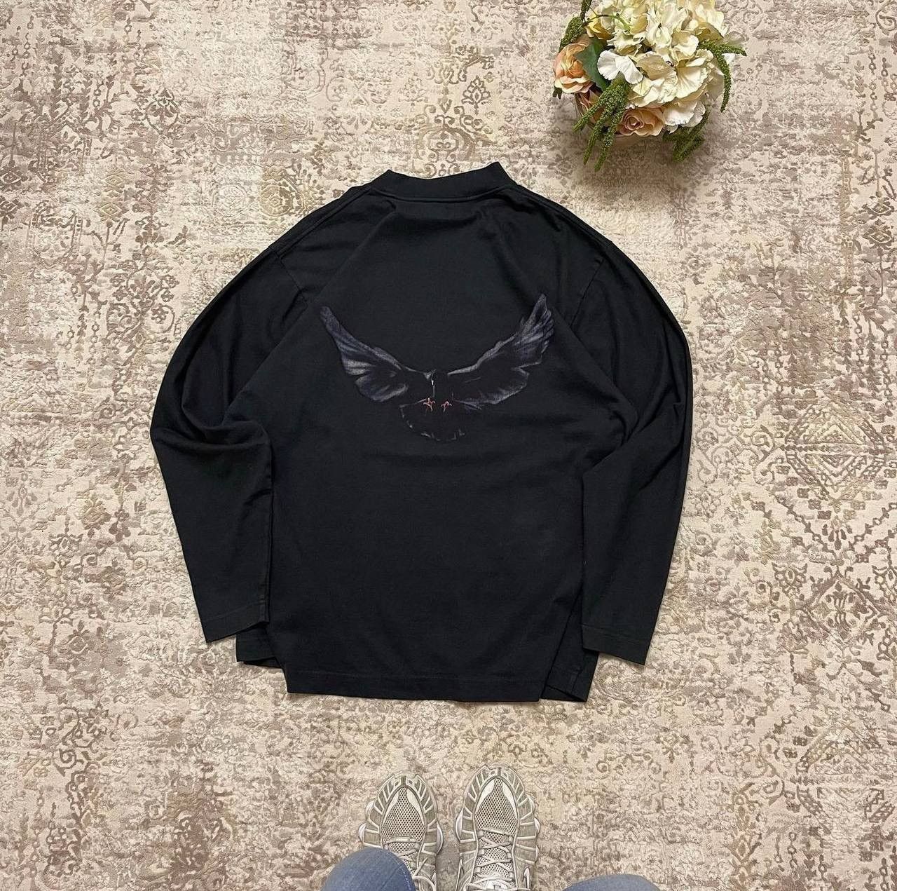 Gap Yeezy Gap Dove Long sleeve Tee black Size US S / EU 44-46 / 1 - 1 Thumbnail