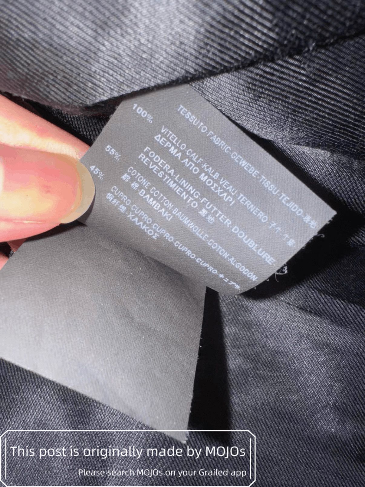 Saint Laurent Paris Sz 50 Saint Laurent Paris 15SS Pattern Leather Jacket mojos5 Size US M / EU 48-50 / 2 - 6 Thumbnail