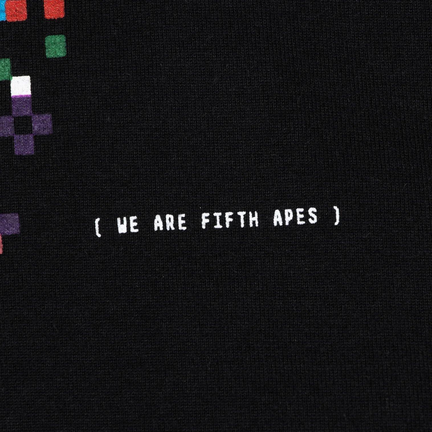 Junya Watanabe Mosaic Print T-Shirt in Black, Size L Size US L / EU 52-54 / 3 - 13 Thumbnail
