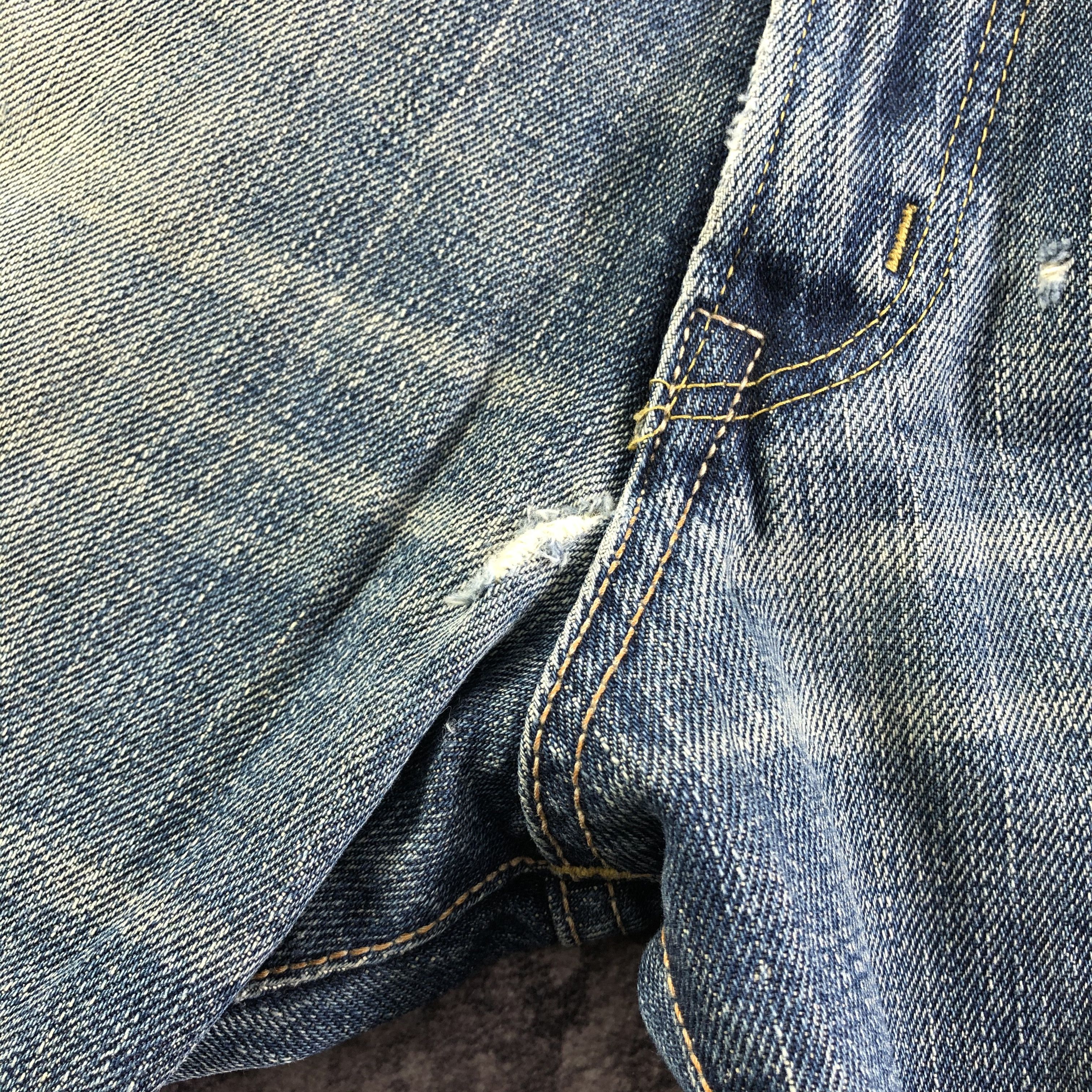Edwin Vintage Blue Wash Edwin 505 Selvedge Jeans-JM3665 Size US 32 / EU 48 - 9 Thumbnail