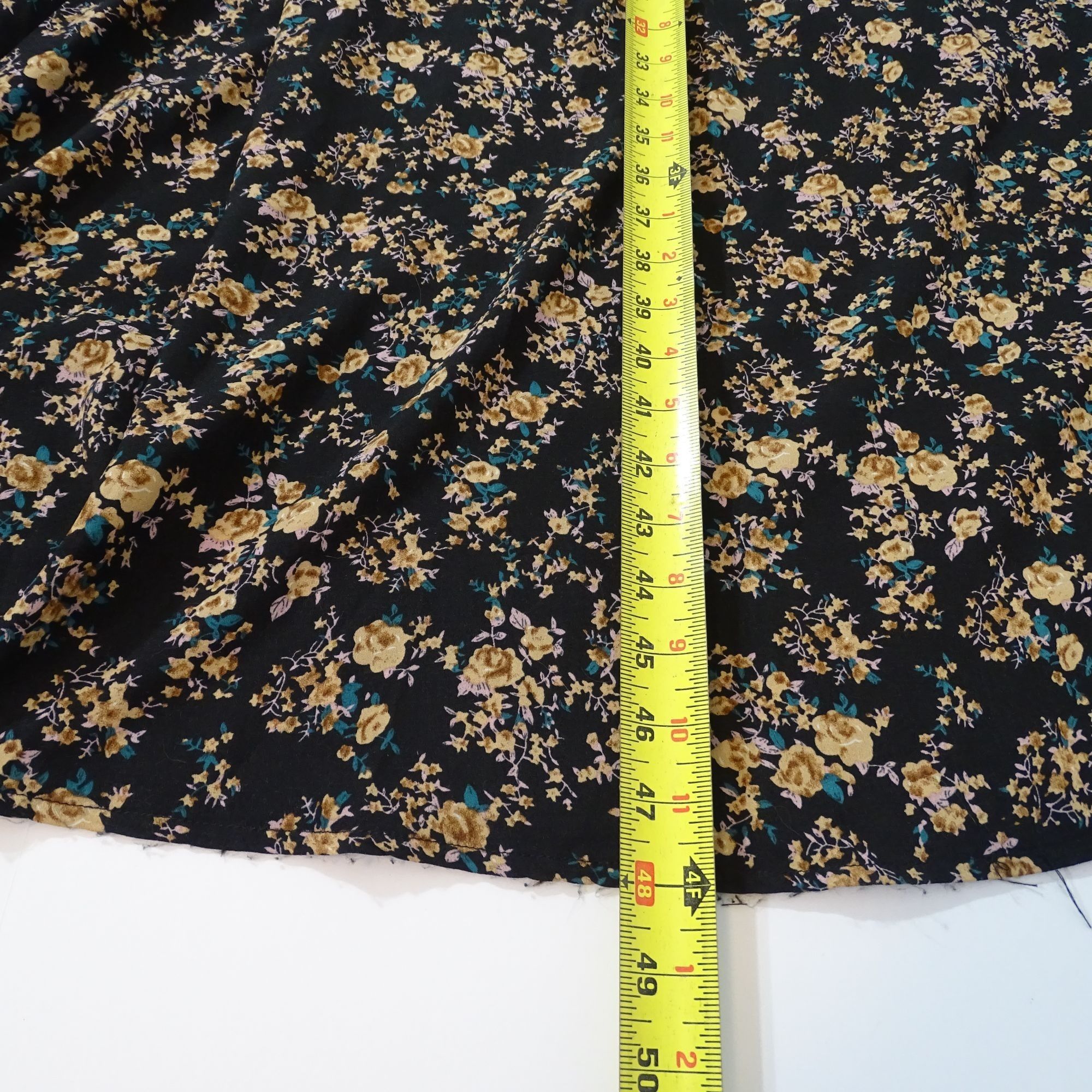 Other Floral Smocked Off-Shoulder Maxi Dress Black Women Size S Size S / US 4 / IT 40 - 9 Thumbnail