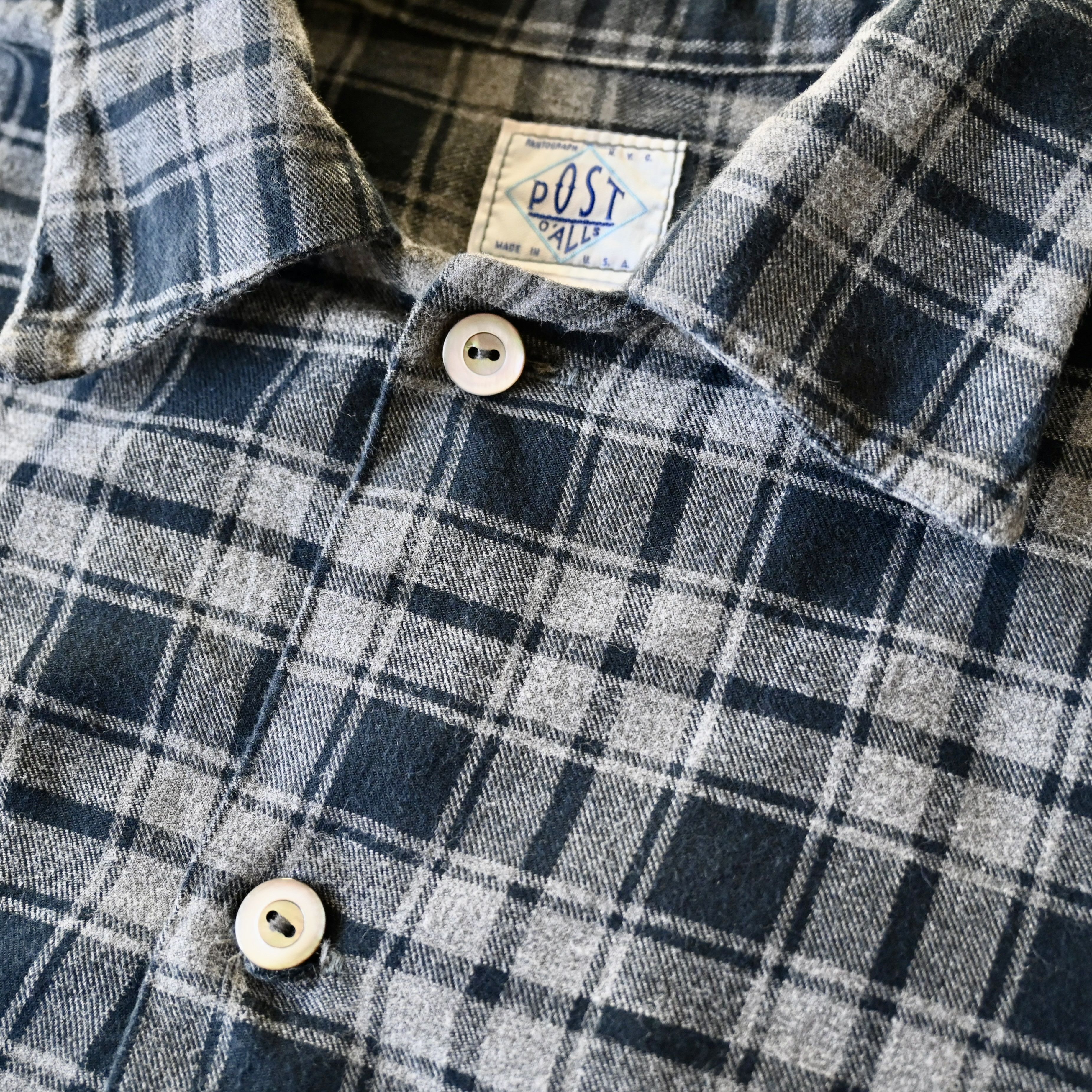 Post Overalls OLD MODEL, Post Overalls "E-Z Cruz Shirt", made in USA Size US S / EU 44-46 / 1 - 13 Thumbnail