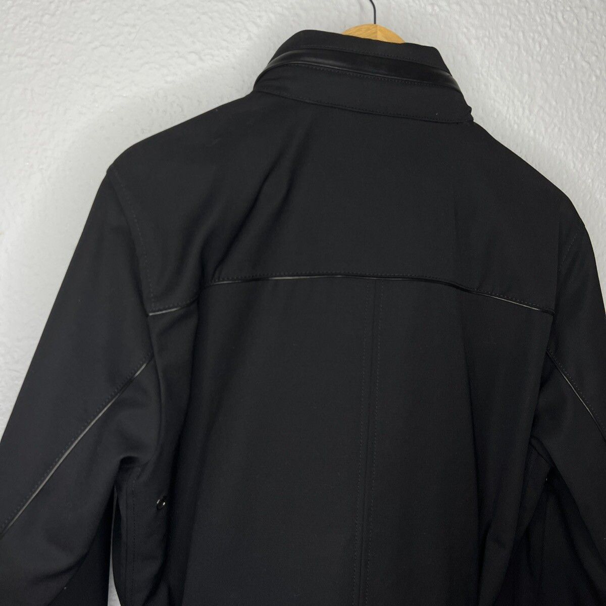 Prada Prada Milano Military Jacket Belted Coat Black Wool Designer Size US M / EU 48-50 / 2 - 14 Thumbnail