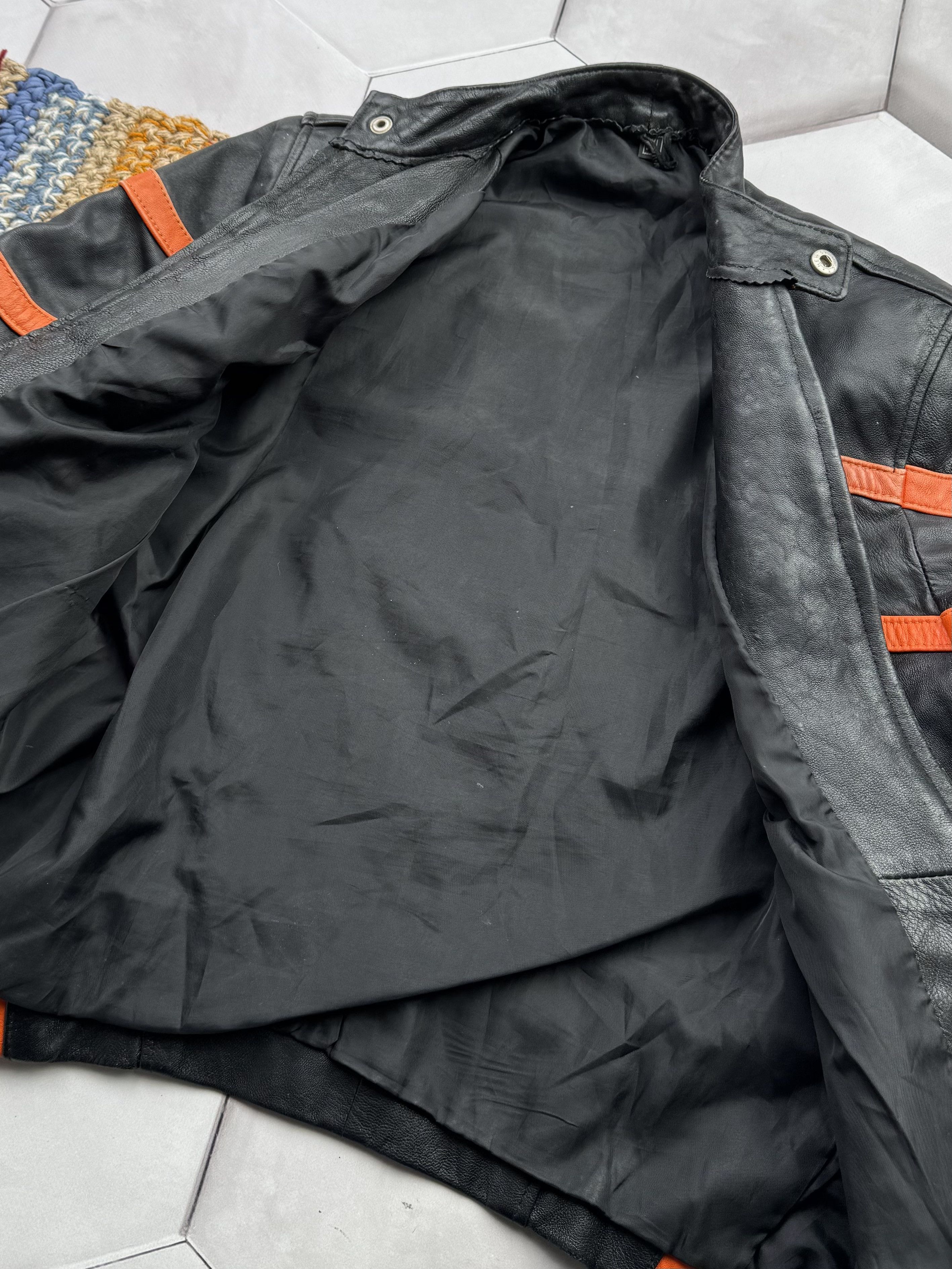 Vintage Vintage Racing Moto Jacket (E4) Size M / US 6-8 / IT 42-44 - 9 Thumbnail