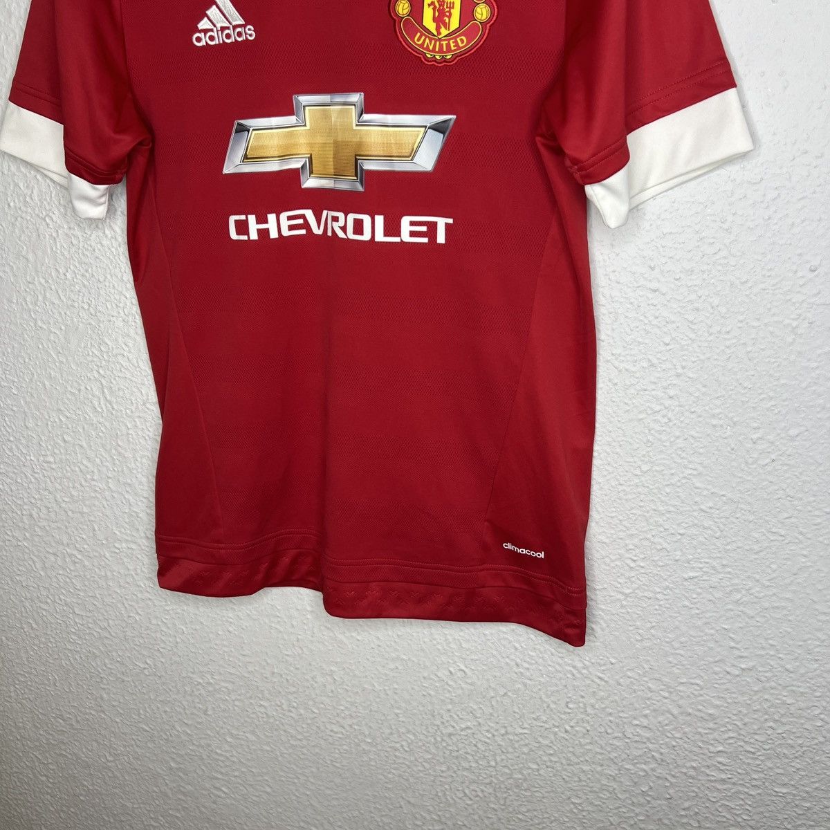 Nike Manchester United Nike Tshirt soccer jersey red M Size US M / EU 48-50 / 2 - 2 Thumbnail