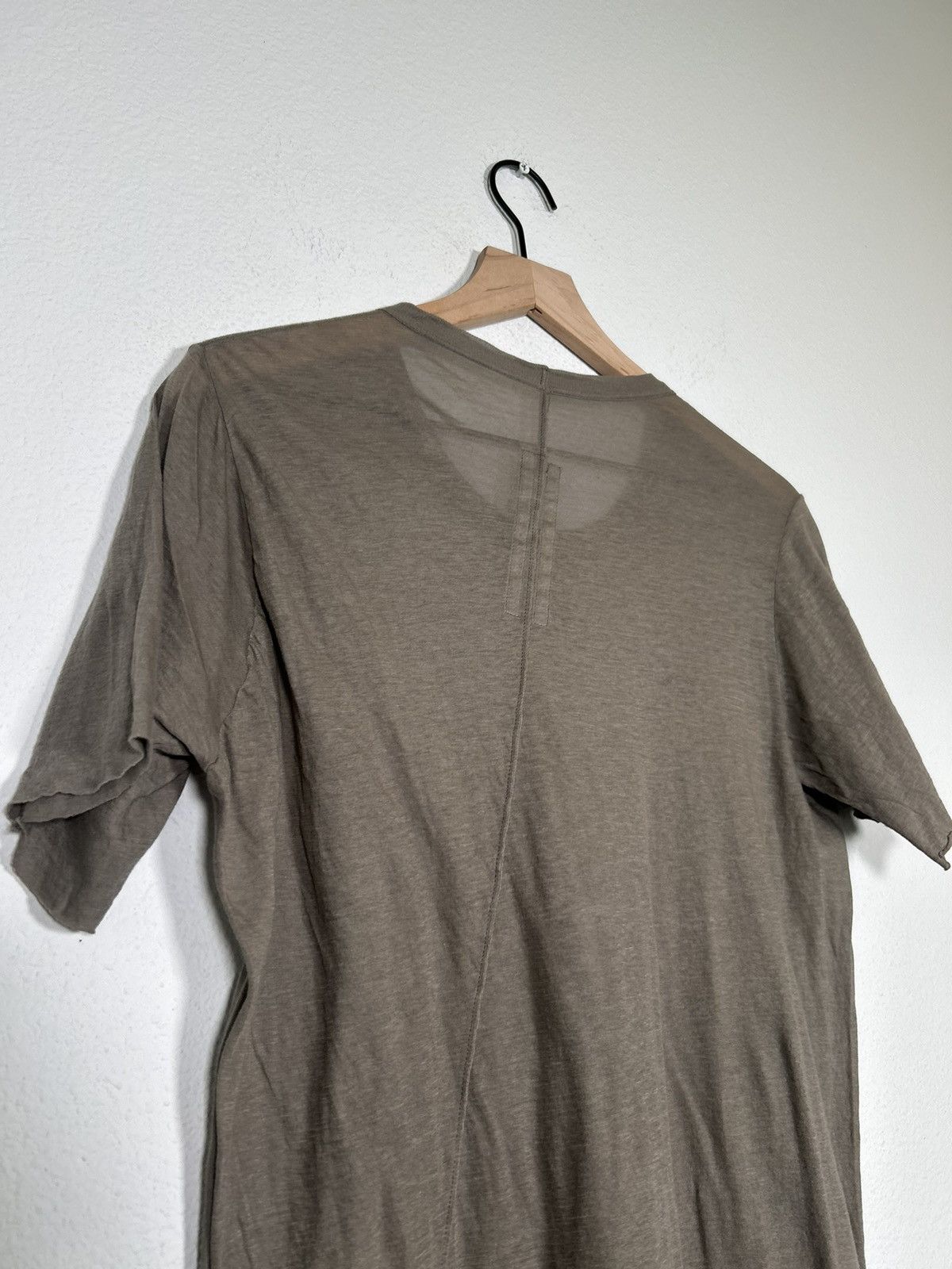 Rick Owens Phlegethon SS21 Bias Cut Jersey Shirt Size US M / EU 48-50 / 2 - 4 Thumbnail