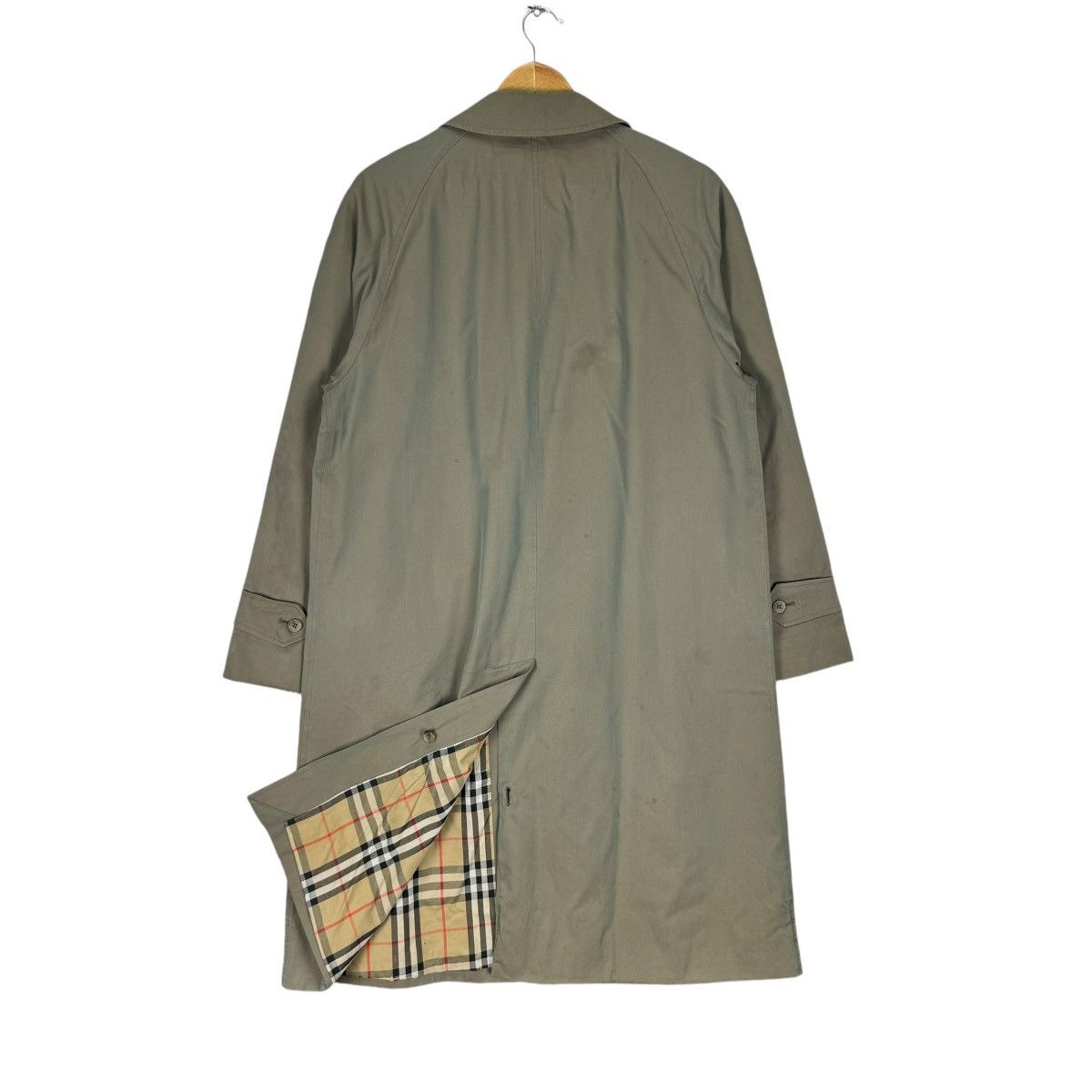 Burberry × Burberry Prorsum × Vintage ☀️BURBERRYS NOVA CHECK OVERCOAT LONG JACKET Size US M / EU 48-50 / 2 - 8 Thumbnail