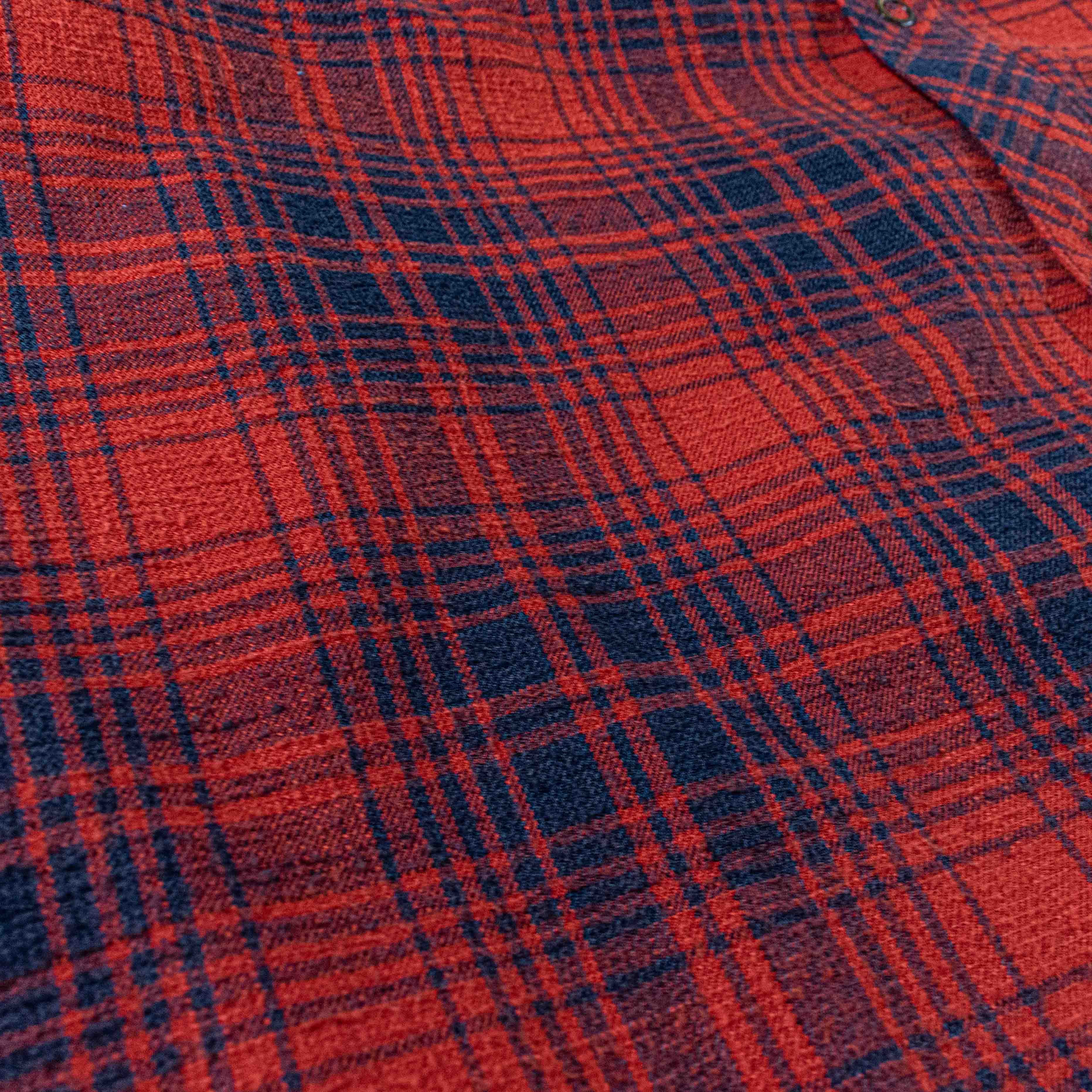L.L. Bean L.L. Bean Katahdin Iron Works Flannel Shirt Snap Wool Blend Size US L / EU 52-54 / 3 - 6 Thumbnail