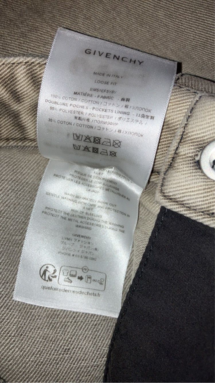 Designer × Givenchy RARE GIVENCHY CARGO PANTS ARCHIVE Size US 32 / EU 48 - 11 Thumbnail