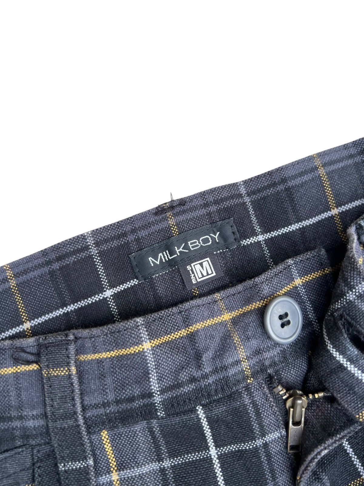 Beauty Beast Vintage Milk Boy Japan Tartan Cargo Trouser Pant Size US 30 / EU 46 - 7 Thumbnail