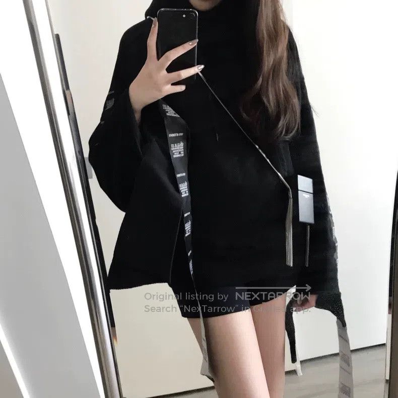 Vetements Vetements Sleeve Tag Ribbon Hooded Sweatshirt Size US XS / EU 42 / 0 - 9 Thumbnail