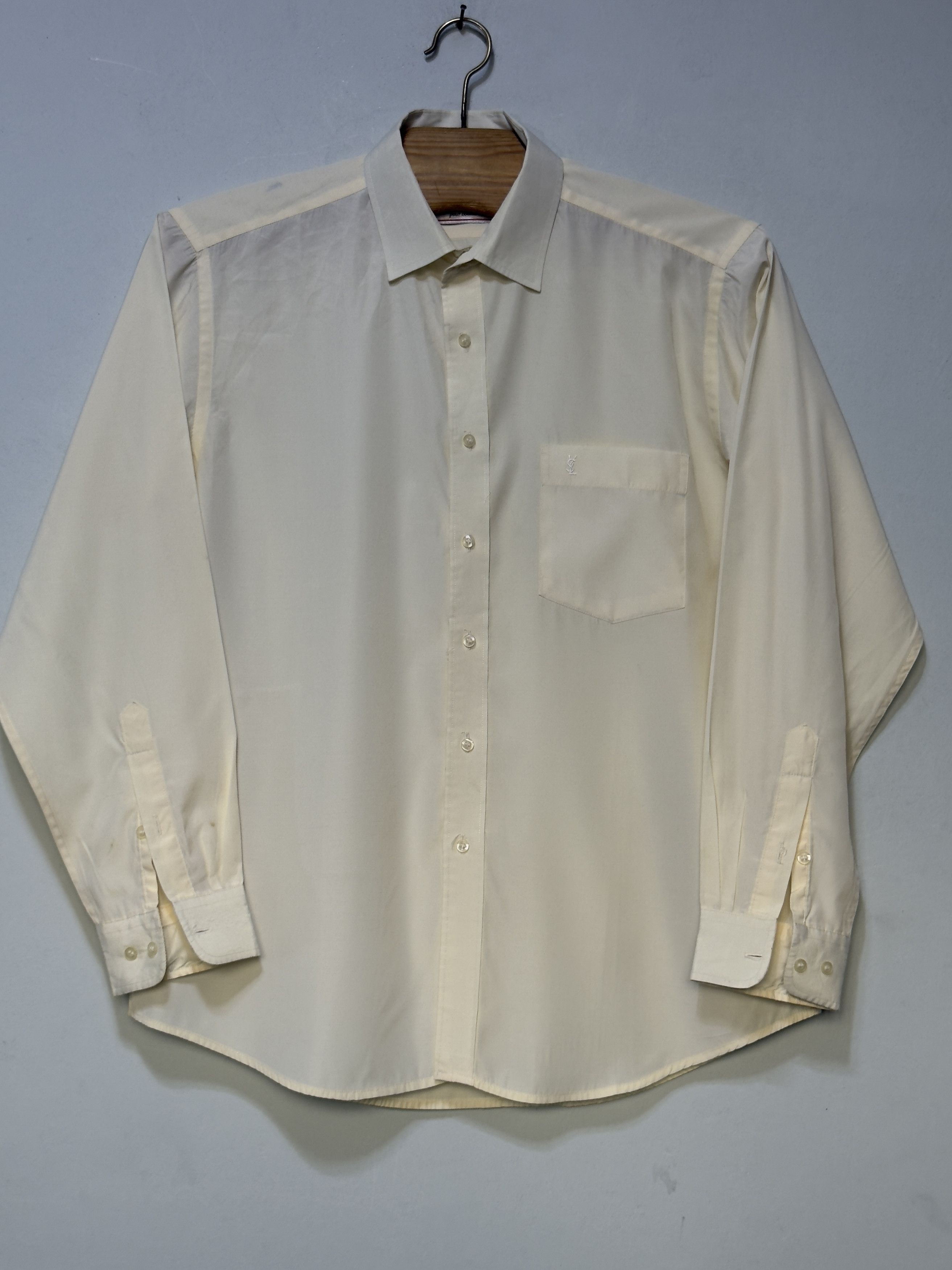 Yves Saint Laurent 🔥 ysl yellow shirt Yves Saint Laurent size L Size US L / EU 52-54 / 3 - 4 Thumbnail
