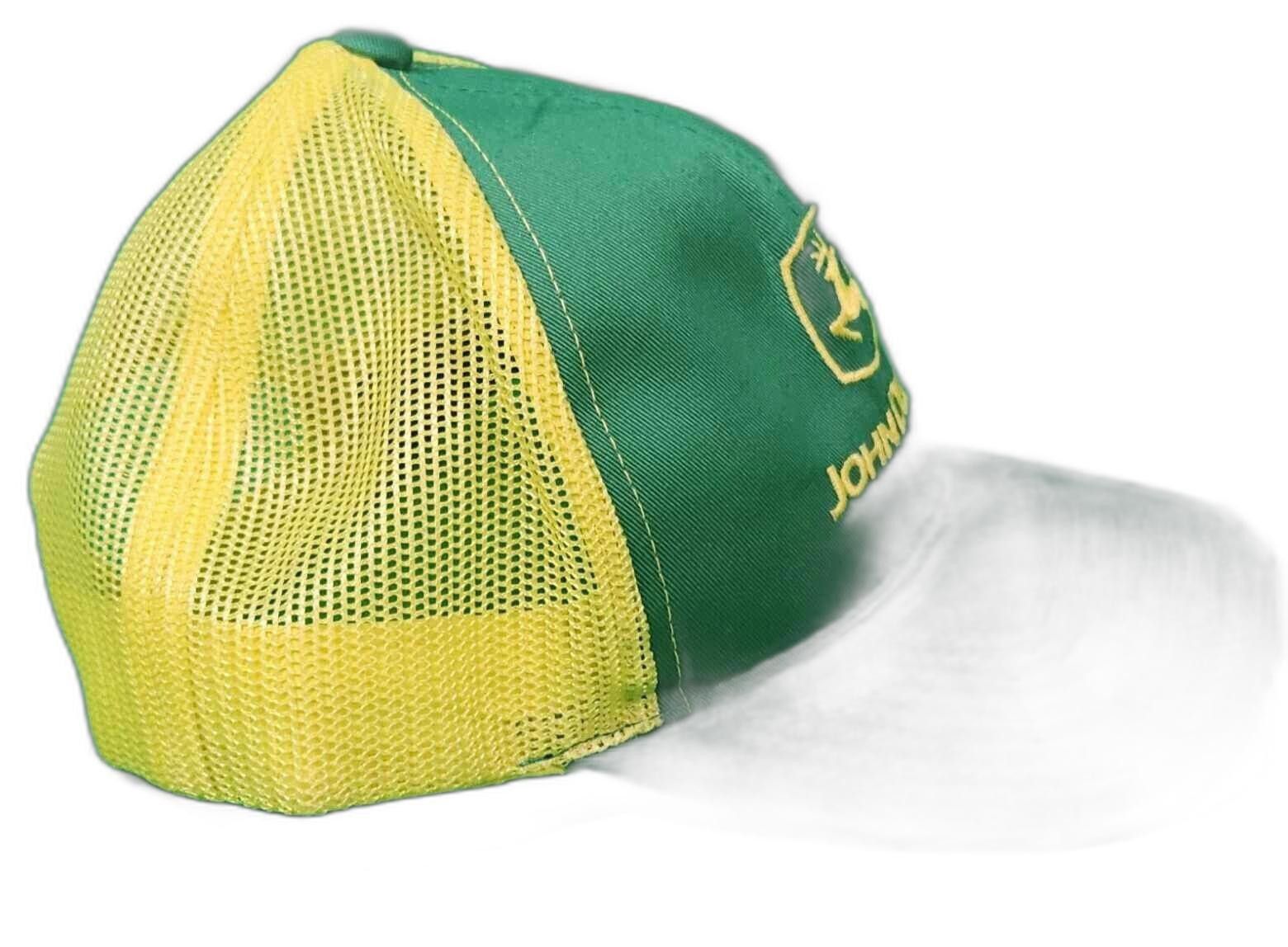 John Deere John Deere Green and Yellow Mesh-Back Cap Size ONE SIZE - 4 Thumbnail