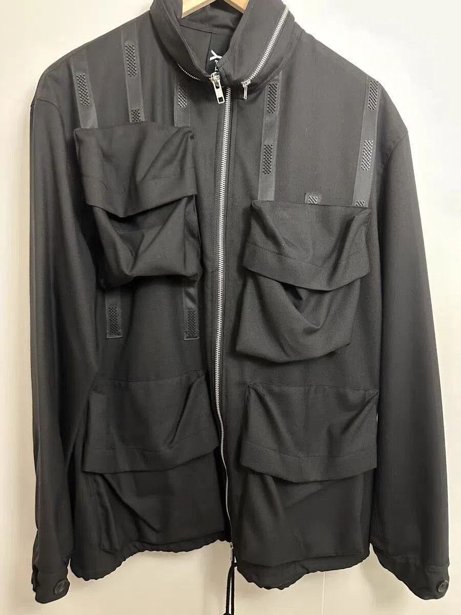 Yohji Yamamoto Black Multi-Pocket Zip-Up Jacket Size L. Size US L / EU 52-54 / 3 - 1 Thumbnail
