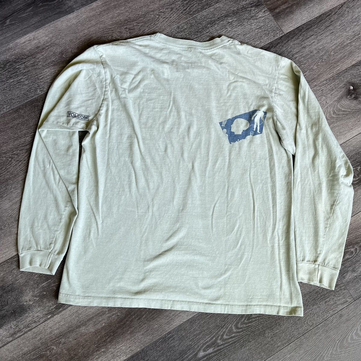 Volcom Vintage 2000s Volcom Skateboarding Brain Longsleeve Tee Y2K Size US L / EU 52-54 / 3 - 2 Thumbnail