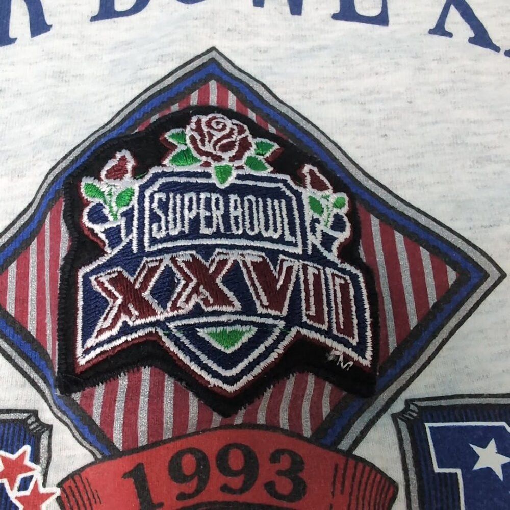 Other 1993 Super Bowl Bills vs Cowboys Single Stitch Graphic Heav Size US XL / EU 56 / 4 - 2 Thumbnail