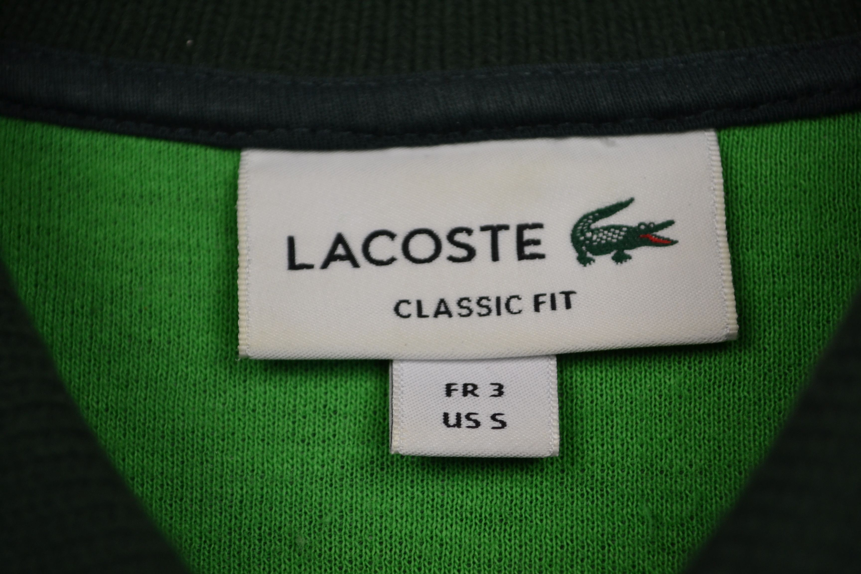 Lacoste Lacoste Classic Fit Monogram Polo Shirt 3 FR size S Size US S / EU 44-46 / 1 - 4 Thumbnail
