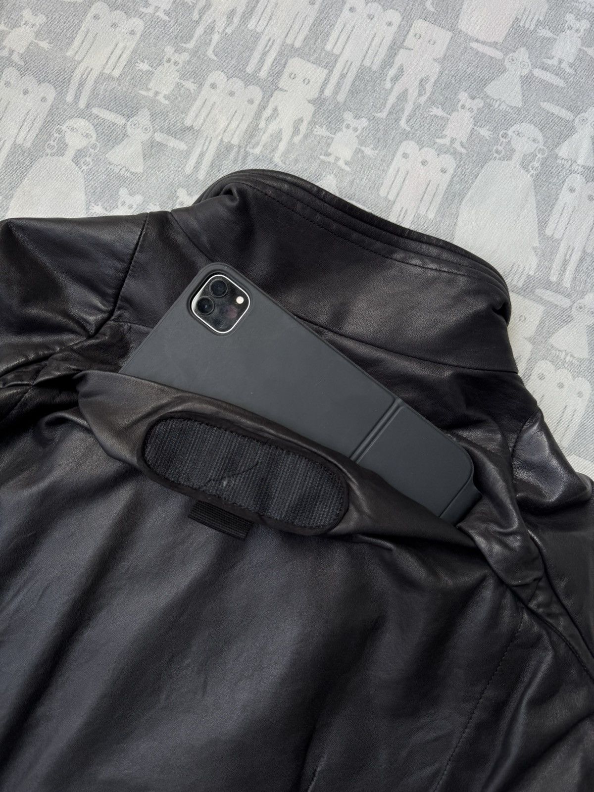 Rick Owens Rick Owens AW08 Stag Calf Leather Jacket Size US M / EU 48-50 / 2 - 12 Thumbnail