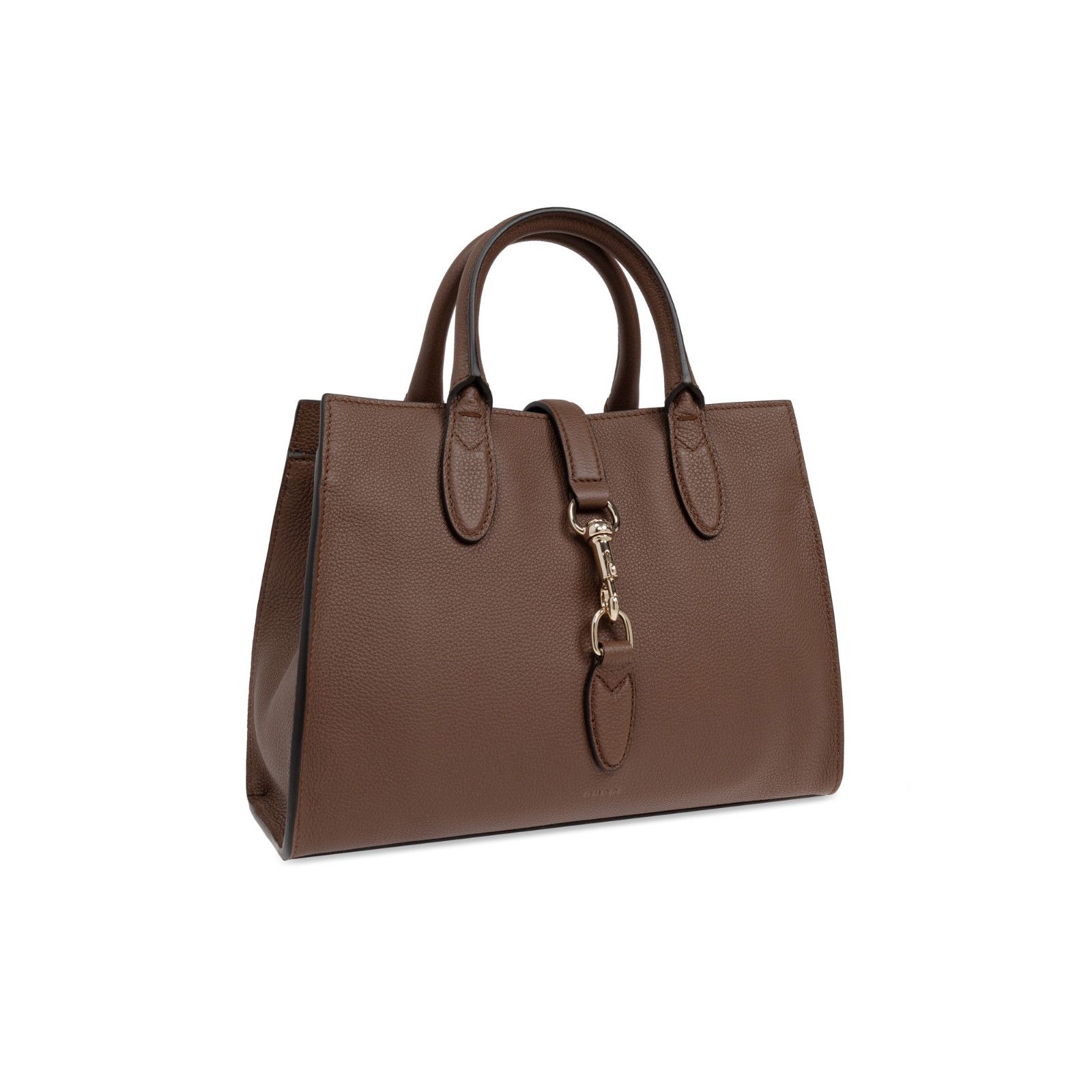 Gucci GUCCI Hook Closure Brown Medium Tote Bag New & Authentic Size ONE SIZE - 3 Thumbnail