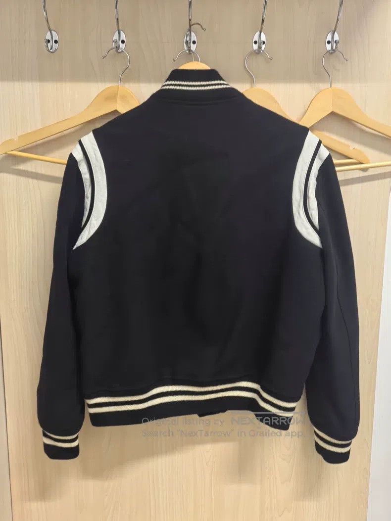 Saint Laurent Paris Saint Laurent Paris Classic Black and White Baseball Jacke Size US L / EU 52-54 / 3 - 2 Thumbnail
